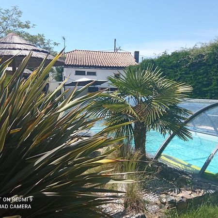 Mas Des Vignes Piscine Chauffee Bed and Breakfast Le Champ-Saint-Pere Eksteriør billede