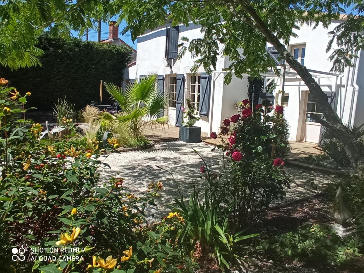 Mas Des Vignes Piscine Chauffee Bed and Breakfast Le Champ-Saint-Pere Eksteriør billede