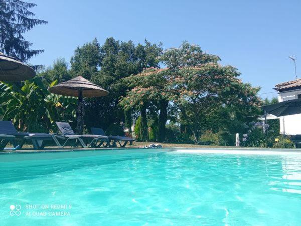 Mas Des Vignes Piscine Chauffee Bed and Breakfast Le Champ-Saint-Pere Eksteriør billede