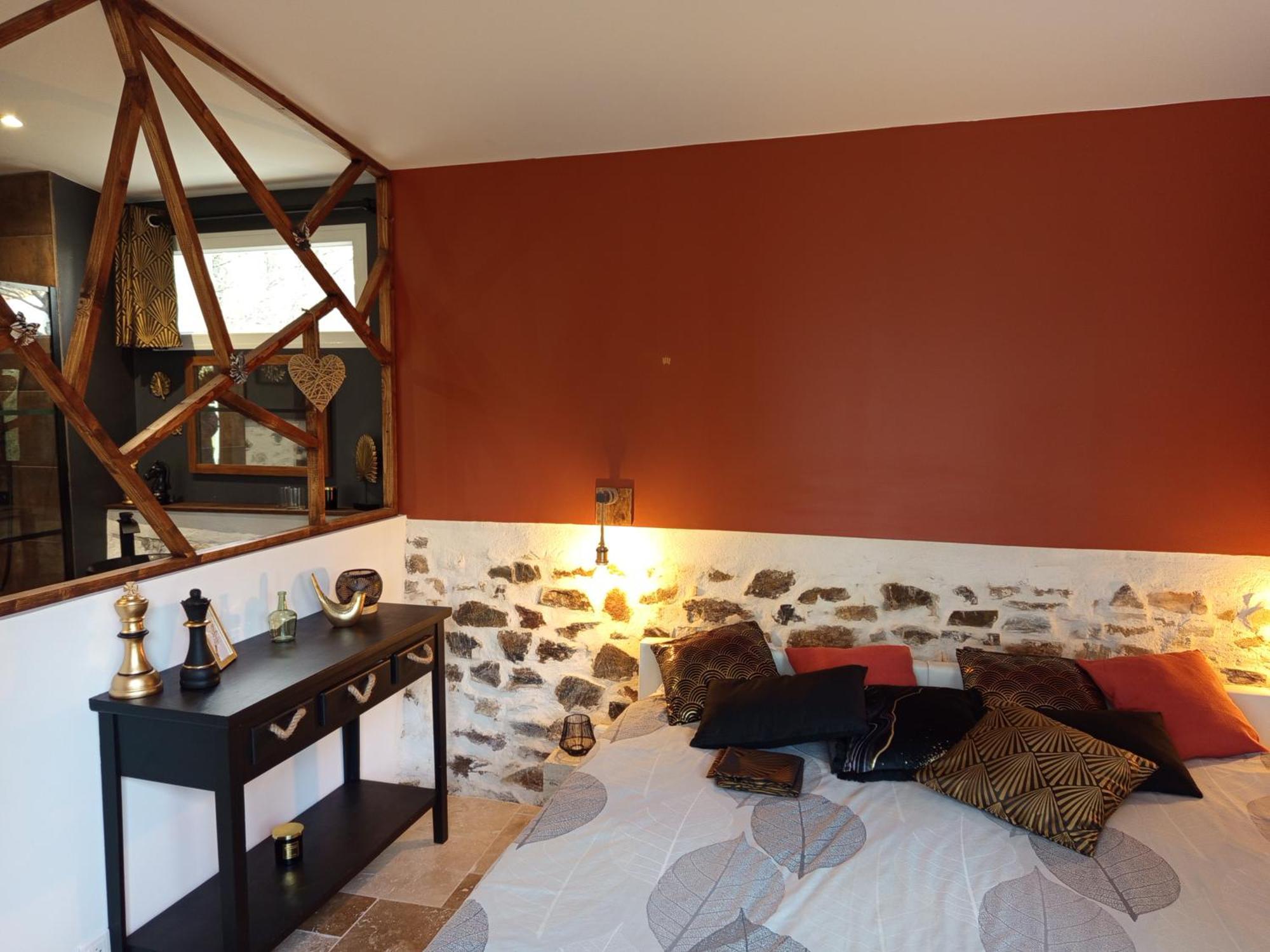 Mas Des Vignes Piscine Chauffee Bed and Breakfast Le Champ-Saint-Pere Eksteriør billede